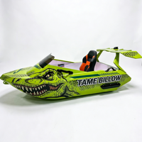 Vente flash - Jet ski électrique TAME BILLOW en fibre de verre, 15 kW, 55 km/h, respectueux de l'environnement, kart de surf pour les eaux océaniques, 120 kg, garantie 1 an