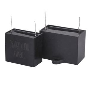 Condensateur de ventilateur 10uF <span class=keywords><strong>450VAC</strong></span> <span class=keywords><strong>CBB61</strong></span> AC, condensateur à film en polypropylène métallisé pour AC <span class=keywords><strong>50</strong></span>/<span class=keywords><strong>60HZ</strong></span>, bonne qualité, neuf - Product Image 3