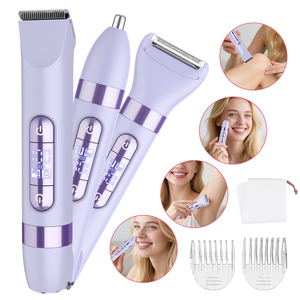 Appareil d'épilation multifonctionnel pour femmes HATTEKER HT-596 - Visage, maillot, nez et corps - Product Image 5