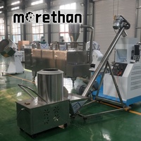 Extrudeuse bivis pour aliments flottants pour poissons, machine à aliments pour animaux de compagnie, machine de traitement des aliments, granulateur pour aliments pour animaux