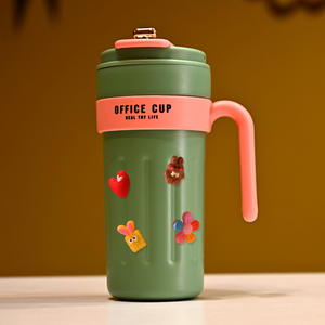 Botella DE AGUA DE ACERO INOXIDABLE LED de doble pared de 650ml, recordatorio, taza clásica para el vientre para uso diario, inteligente para bebidas calientes - Product Image 3