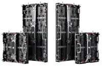 Écran LED incurvé extérieur P2.6 P2.97 P3.91 P4.8 à haute luminosité pour les événements scéniques en plein air