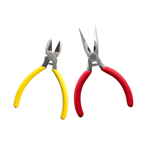 คีมทำเครื่องประดับ DIY ขนาด 13 ซม. สแตนเลส ปากเรียบ ปากเฉียง คีมขนาดเล็กสำหรับงานประดิษฐ์ลูกปัด - Product Image 2