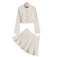 Ensemble haut et short pour femme Droma, élégant, col en V, long, couleur unie, style décontracté vintage pour l'été, taille unique