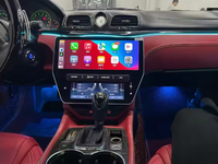 Écran double Android 13 de 12,3 pouces pour Maserati GT 2007-2015 LHD, autoradio, panneau de climatisation, lecteur multimédia vidéo, navigation