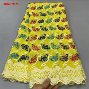 Tela de algodón con patrón de diamante, tejido bordado de gasa suiza en 4 colores, Material satinado para <span class=keywords><strong>Iglesia</strong></span> - Product Image 3