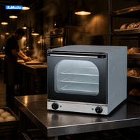 Four à convection professionnel à circulation d'air chaud avec porte vitrée