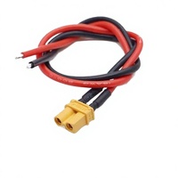 Connecteur mâle-femelle XT60 XT90 plaqué or en cuivre, câble RC haute intensité