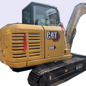 Pelles sur chenilles d'occasion Caterpillar certifiées CE certifiées EPA avec godet CAT306 mini machines d'occasion de 6 tonnes du Japon - Product Image 1