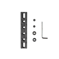 Base de montage unique pour lunette de visée à montage inférieur pour optiques de précision, standard 20 mm, en alliage d'aluminium de haute qualité