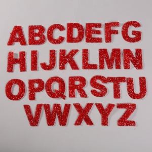 Parches de Letras del Alfabeto con Cristales de Estrás Transparentes y Adornos Brillantes Termoadhesivos para Bolsos, Accesorios para Vestidos, Venta Caliente - Product Image 3