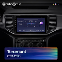 Sistema de navegación multimedia 4G Lte Android 12,0 para Volkswagen VW Teramont 2017-2018 años reproductor de DVD para coche almohada reposacabezas radio