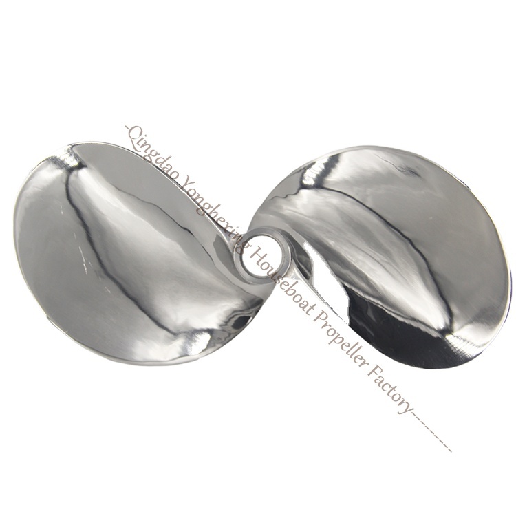 Long Tail Propeller 2 Blades Stainless