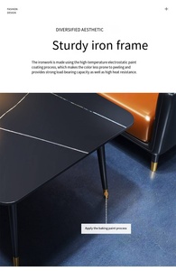 Conjunto de Mesa y Sillas Estilo Cyberpunk para KTV, Muebles de Alta Gama para Bares Musicales y Salones, para Uso Comercial, Muebles para Bares de Hotel - Product Image 6