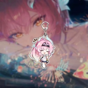 Wuthering Waves Acryl Q Edition Schlüsselanhänger LYNAE Aemeath Phoebe Cosplay Kostüm Cartoon Rucksack Zubehör Fans Collection - Product Image 2
