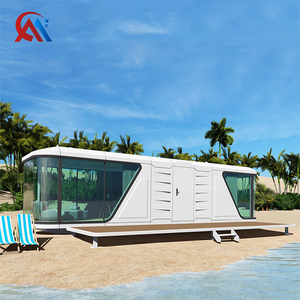 <span class=keywords><strong>Maison</strong></span> préfabriquée capsule spatiale au design moderne avec cuisine, <span class=keywords><strong>maison</strong></span> capsule spatiale en acier à vendre - Product Image 2
