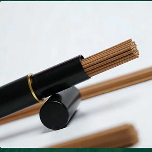 Bâtons d'encens Goose Pear Palace |   Tube noir de 10g |   Aromathérapie naturelle pour le sommeil et la méditation - Product Image 1