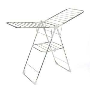 [HOME FRIEND] Tendederos Plegables Premium C-800 con Diseño de Alas de Gaviota, Marco en Y Estable y Sistema de Soporte de Alambre Reforzado - Product Image 1