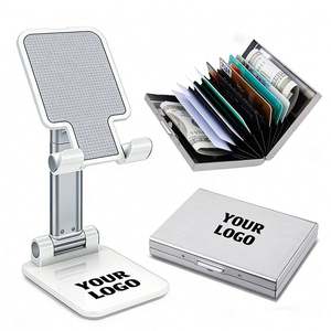 Wholesale Universal Mobile Phone <b>Stand</b> Holders Bracket Mount for Office Desk Business Promo Gift Custom Logo Phone Holder <b>Stand</b> - Product Image 1