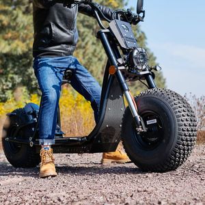 Scooter Eléctrico Citycoco de Alta Calidad de 3000w con Neumáticos Gruesos de 19 Pulgadas, Batería de Litio de 60v 26Ah, Velocidad Máxima de 60km/h - Product Image 5