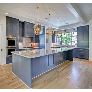 ชุดตู้เก็บของในห้องครัวที่เป็นมิตรกับสิ่งแวดล้อมทันสมัยสไตล์ออสเตรเลียพร้อมตู้วางฐานสำหรับห้างสรรพสินค้าและห้องเก็บไวน์ - Product Image 1