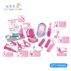Sac médical EPT Kit médical <span class=keywords><strong>de</strong></span> jeu <span class=keywords><strong>de</strong></span> docteur <span class=keywords><strong>de</strong></span> simulation préscolaire Kit médical stéthoscope réaliste Kit <span class=keywords><strong>de</strong></span> docteur pour tout-petit - Product Image 4