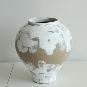 Nordic Retro Design Luxury Ceramic Porcelain Flower <b>Vases</b> Home Decor <b>Set</b> of 2 for Wedding - Product Image 3