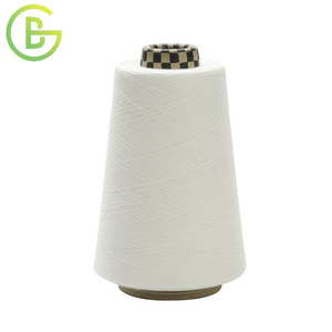 100% polyester trắng chỉ khâu bông nhiều màu với kỹ thuật kéo sợi mạnh mẽ - Product Image 4