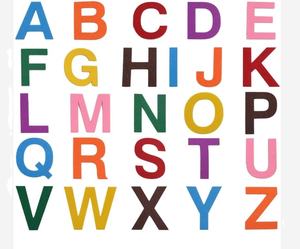 <b>Self</b> <b>Adhesive</b> Felt <b>Letters</b> Made in China - Product Image 1