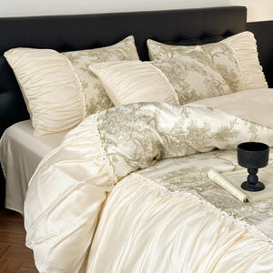 Set Selimut Musim Gugur 11-Piece Gaya Retro Prancis Cina, Kelas A, Serat Kimia Berisi Wol, Tahan Air, 300tc - Product Image 1