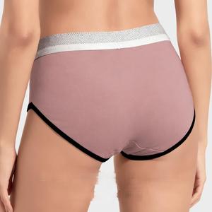 Intimo da <span class=keywords><strong>donna</strong></span> 95% cotone, livello antibatterico 10A, sexy, traspirante, senza cuciture, sportivo, slip a triangolo invisibili. - Product Image 2