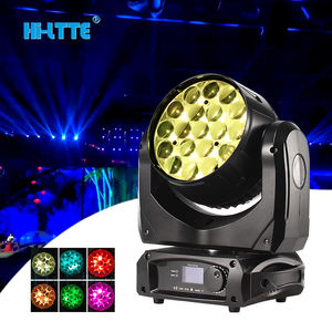 ProLights Smart Zoom Wash Lighting, Cabeza Móvil de Iluminación para Escenario, 19x40w RGBW, Efecto Ojo de Abeja - Product Image 1