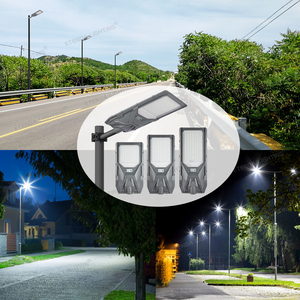 Intelligente All-in-One Solar-Straßenlaterne 100W 200W 300W Fernbedienung Lichtzeitschaltung Hocheffizientes Solarpanel - Product Image 6