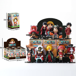 Figurines d'action Anime Cool Cartoon <span class=keywords><strong>Ninja</strong></span> Piece Luffy, Coffrets Mystères Surprise, Cadeaux pour Enfants, Décoration de Bureau, Boîtes Aveugles - Product Image 6