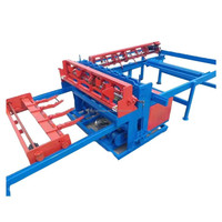 Machine de fabrication de grillage entièrement automatique pour la production de panneaux de clôture en métal, machine de soudage de grillage en fil d'acier à faible teneur en carbone pour la construction