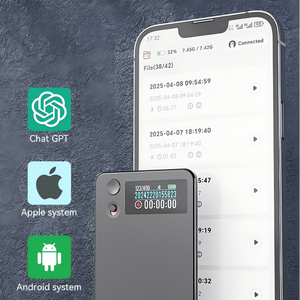 Grabadoras de Voz con IA, Grabación Digital, Traducción, Resumen, GPT-5 Gemini, 3 Idiomas, Más de 100 Idiomas para Android e iOS, Compañero de Trabajo para Oficina y Negocios - Product Image 2