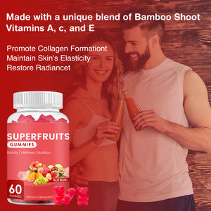 Oli OEM frutta biologica Gummies senza zucchero verdure Gummies aromi naturali Gummies integratore alimentare con frutta Superfood verdure - Product Image 5