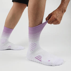 Махровые спортивные носки для бега, мужские спортивные тренировочные носки, высококачественные футбольные носки с логотипом под заказ - Product Image 2