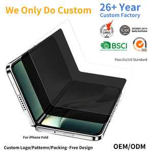 Película de Hidrogel OEM para <span class=keywords><strong>iPhone</strong></span> Duo, Protector de Pantalla Plegable Interno, Película Flexible de TPU PET, Suave y Plegable, Sin Burbujas - Product Image 1