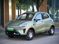 Voiture électrique SUV quatre roues motrices à batterie Li, 4 places, 3000W, blanche, véhicule à énergie nouvelle avec autonomie de 401-500 km, directement de l'usine.