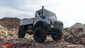CROSSRC NT4 1/10 RC Crawler Unimog Brushed Truck 4WD Portal Axle Independent Diff Lock <span class=keywords><strong>2</strong></span> Speed 70KG Servo Hobby Car RTR - Product Image 4
