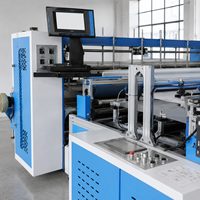 Machine de fabrication de rideaux de cabine jetables non tissés entièrement automatique à servomoteur avec œillets, certifiée CE, OEM ODM, directement de l'usine