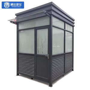 Cabine de sécurité de luxe pour parking, pavillons configurables, petite cabine de sécurité pour bâtiment de bureaux, hôpital, à <span class=keywords><strong>vendre</strong></span> - Product Image 3