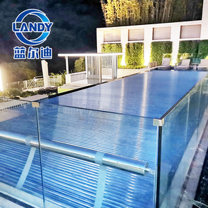 Cubierta Automática para <span class=keywords><strong>Piscina</strong></span> Landy Ip68, Impermeable, <span class=keywords><strong>con</strong></span> Control Remoto, Resistente a los Rayos UV, Cubiertas Retráctiles Automáticas para Piscinas - Product Image 5