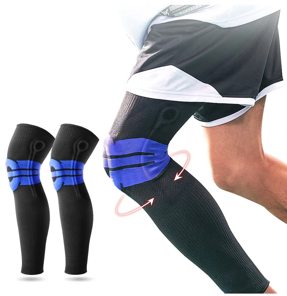 Super September Sports Knee Compression Pads Long Leg