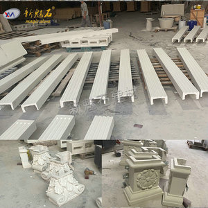 New Magic <b>Stone</b> Grc Architectural Square Column Decoration Xms Outdoor Use - Product Image 2
