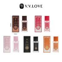 V.V LOVE Parfum Floral Fruité & Gourmand 30ml pour Femme, Eau de Toilette Liquide Longue Durée Écologique