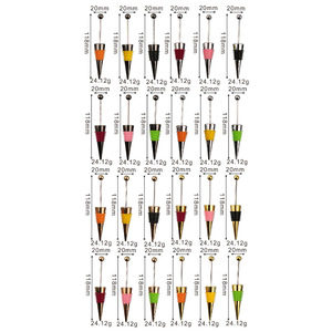 Metal Wine <b>Stopper</b> Cone Shape With Colorful Silicone Ring Sealing <b>Bottle</b> <b>Stopper</b> For Wine <b>Bottles</b> - Product Image 4