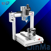 Machine de distribution automatique de colle silicone à 5 axes pour adhésif silicone liquide