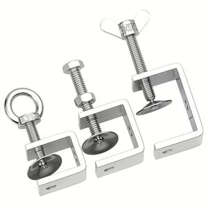 Kinglin 3.0 <b>Quick</b> Release Exhaust 304 316 Stainless Steel V <b>Clamps</b> Adjustable Hose <b>Clamp</b> with Flange - Product Image 1